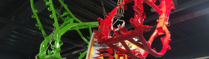 フレーム塗装はじめました