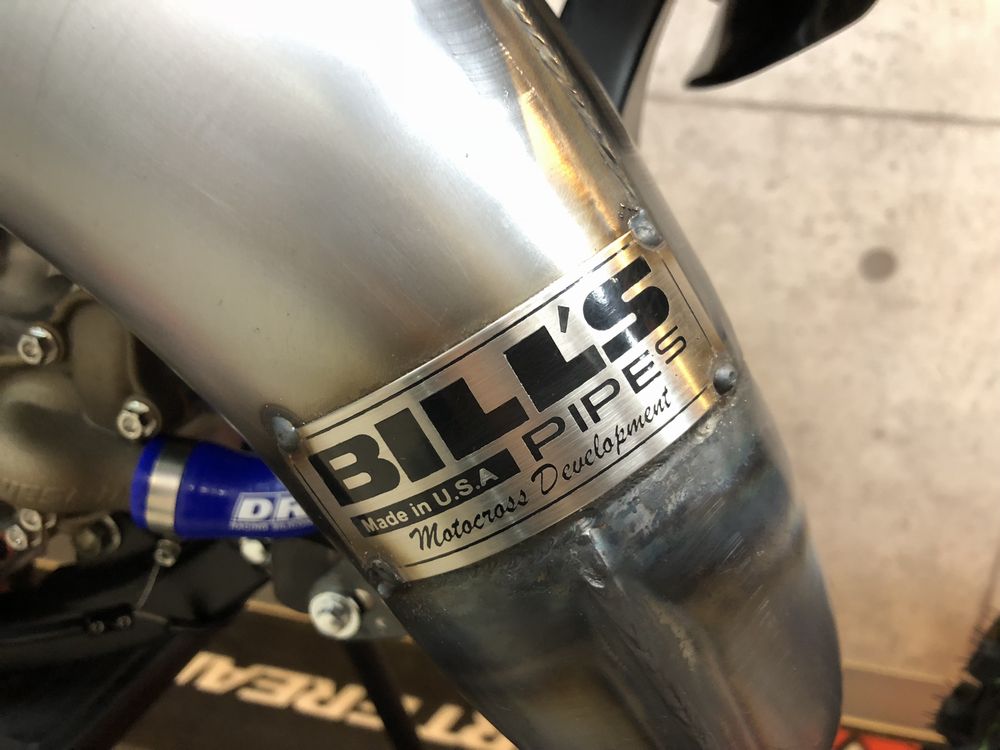 遂に完成!YZ125リビルド~ビルズパイプス取り付け~