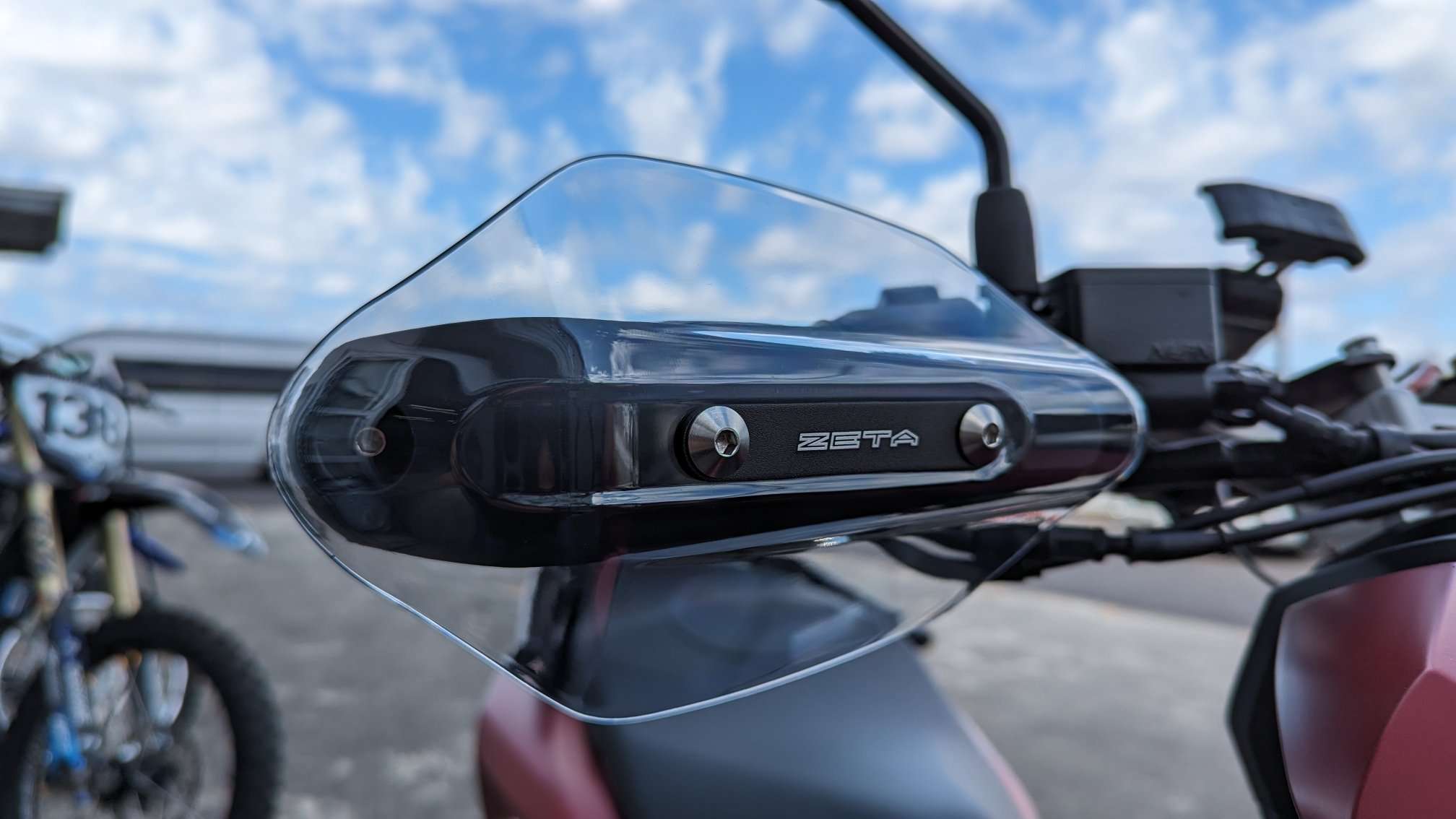 ADV160 純正ハンドガード 左右セット ADV160 純正ハンドガード 左右セット｜Yahoo!フリマ（旧PayPay