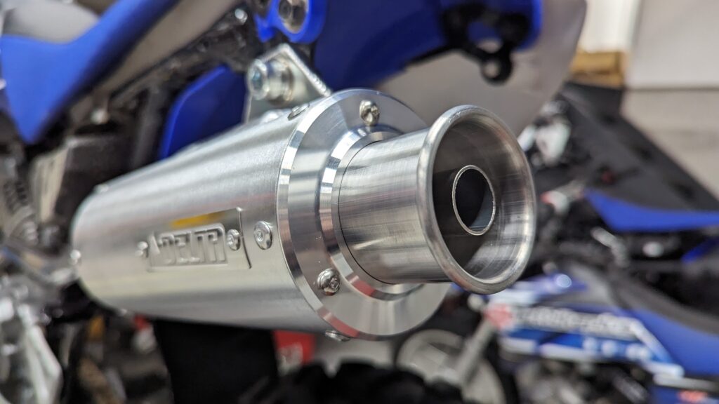 ダートバイクプラスブログ|DELTA ミニモト用マフラー