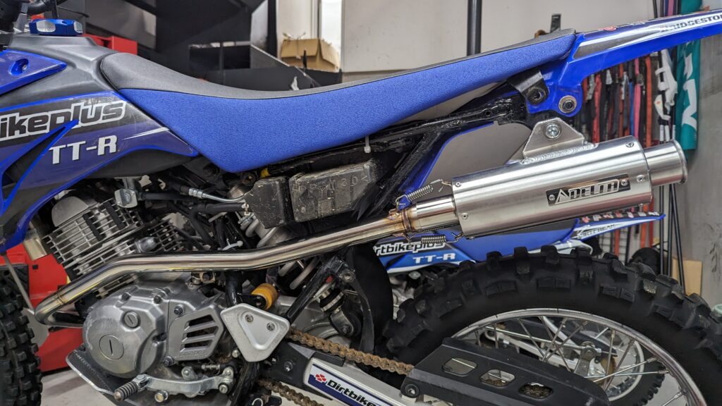 ダートバイクプラスブログ|DELTA ミニモト用マフラー
