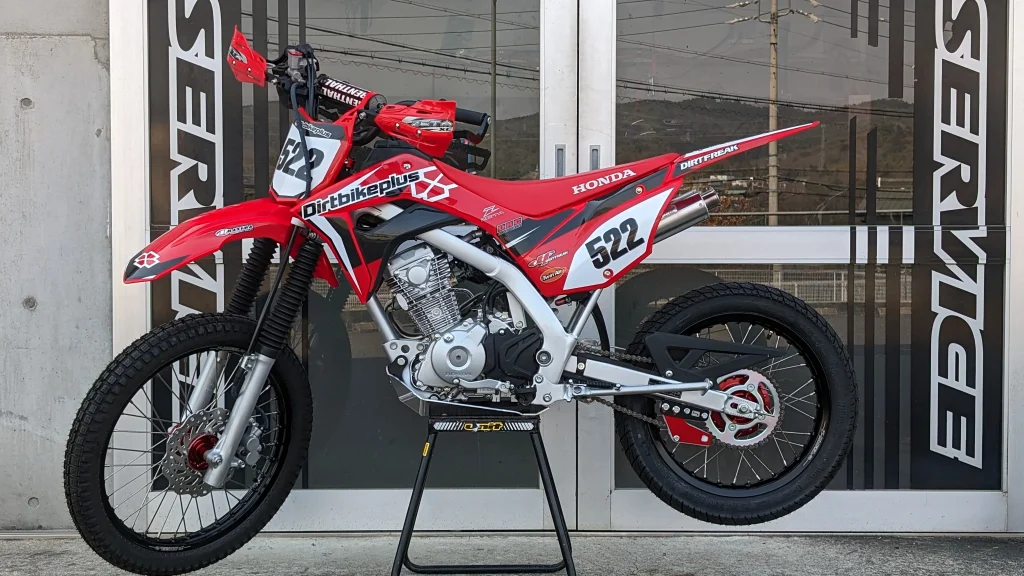 ダートバイクプラスブログ|CRF125FとTT-R125LWE