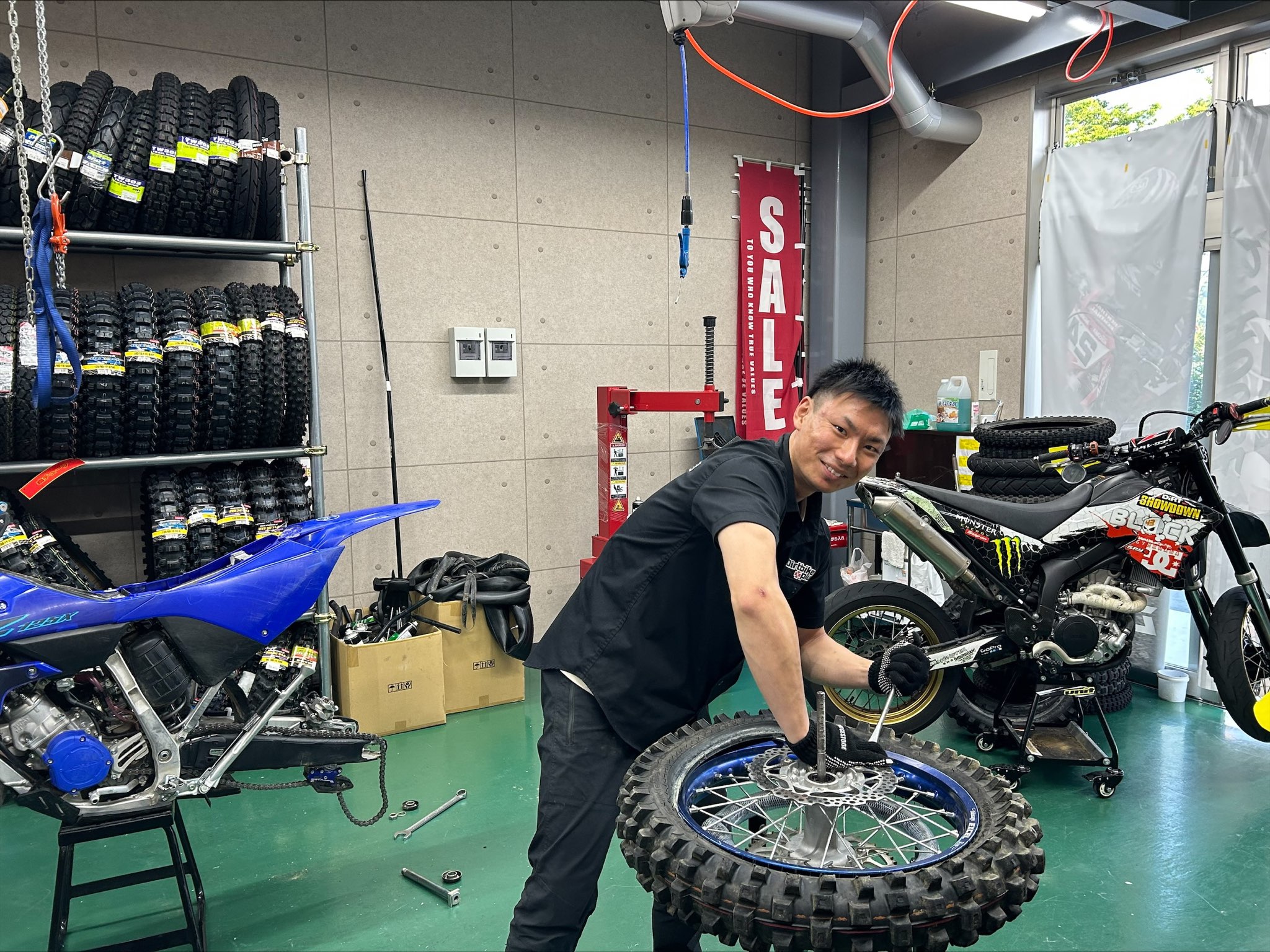 タイヤ交換のプロに俺はなる!!!