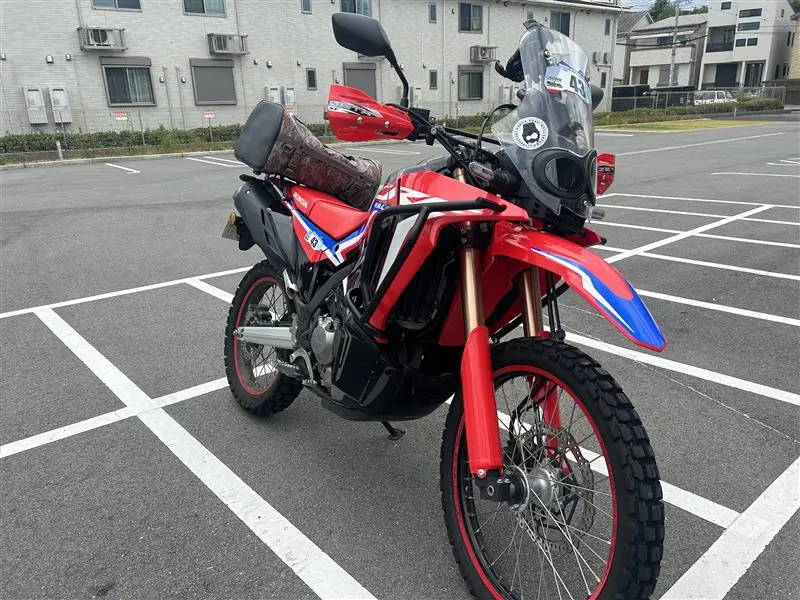 CRF250RALLYを護る