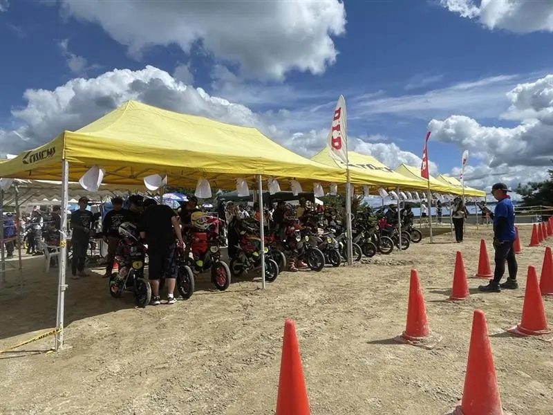 電動バイクも楽しめる!