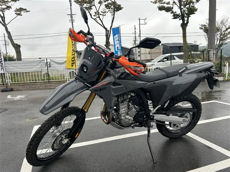 新型DRZにハンドガードを!