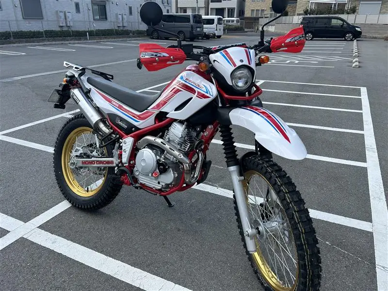 セロー250のオフロードごりごりカスタム