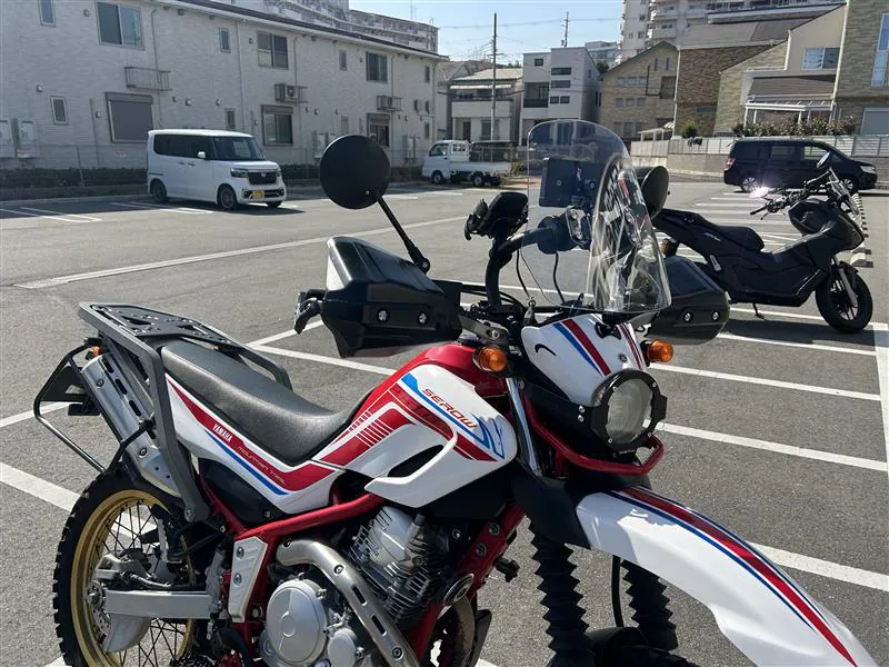 セロー250のツーリング仕様
