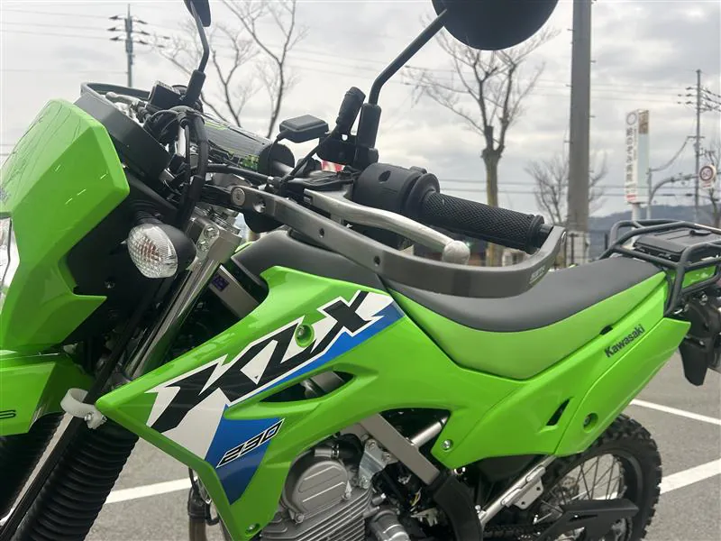 KLX230専用設計ハンドガードありまぁす！