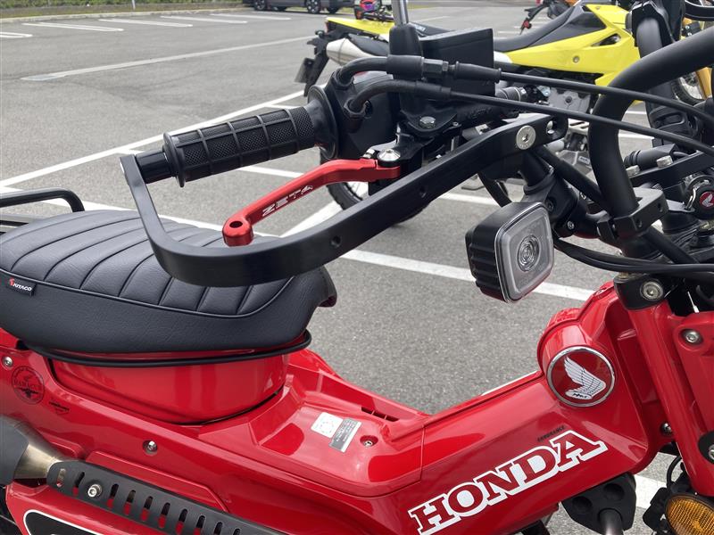 CT125(ハンターカブ)にもろもろ付けました
