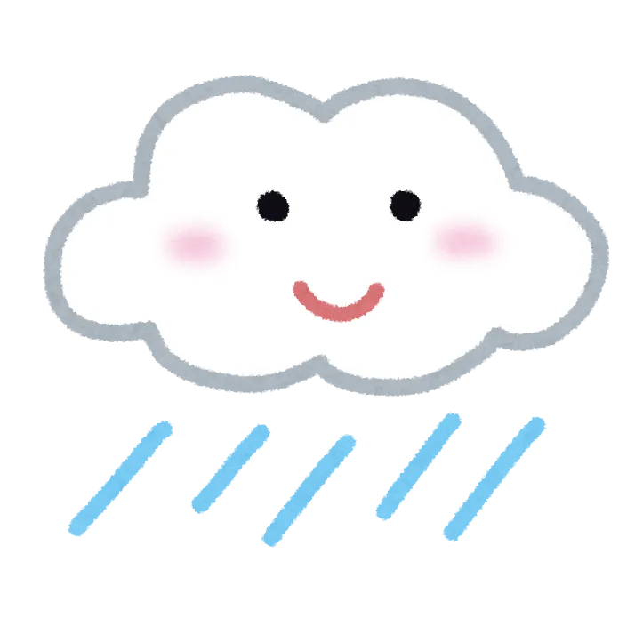 雨の日観戦装備を考える